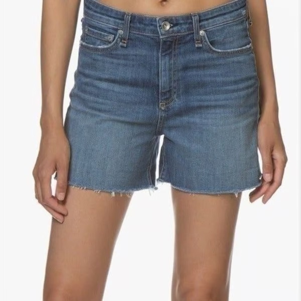Rag & Bone Nina High Rise Denim Shorts